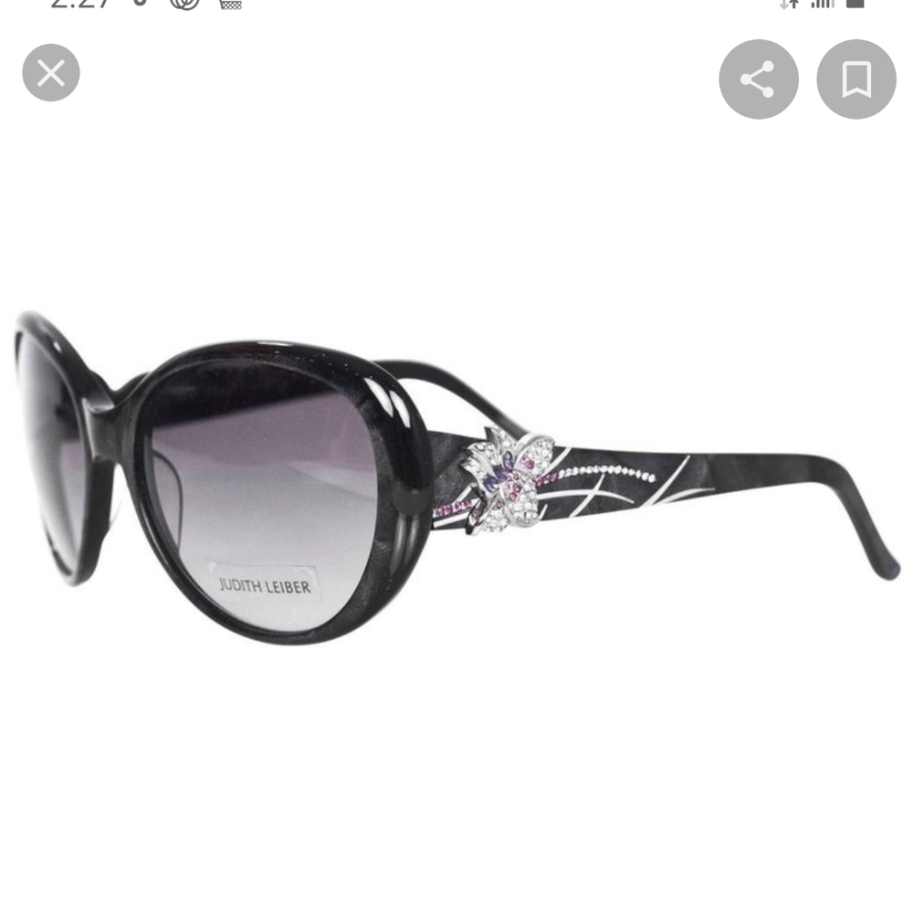 Judith Leiber - Jade sunglasses 🕶